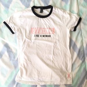 Forever 21 Strong Like a Women Tee